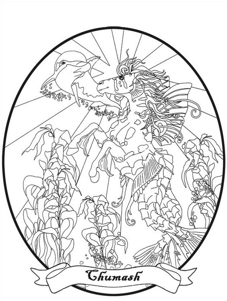 coloriage bella sara thumash